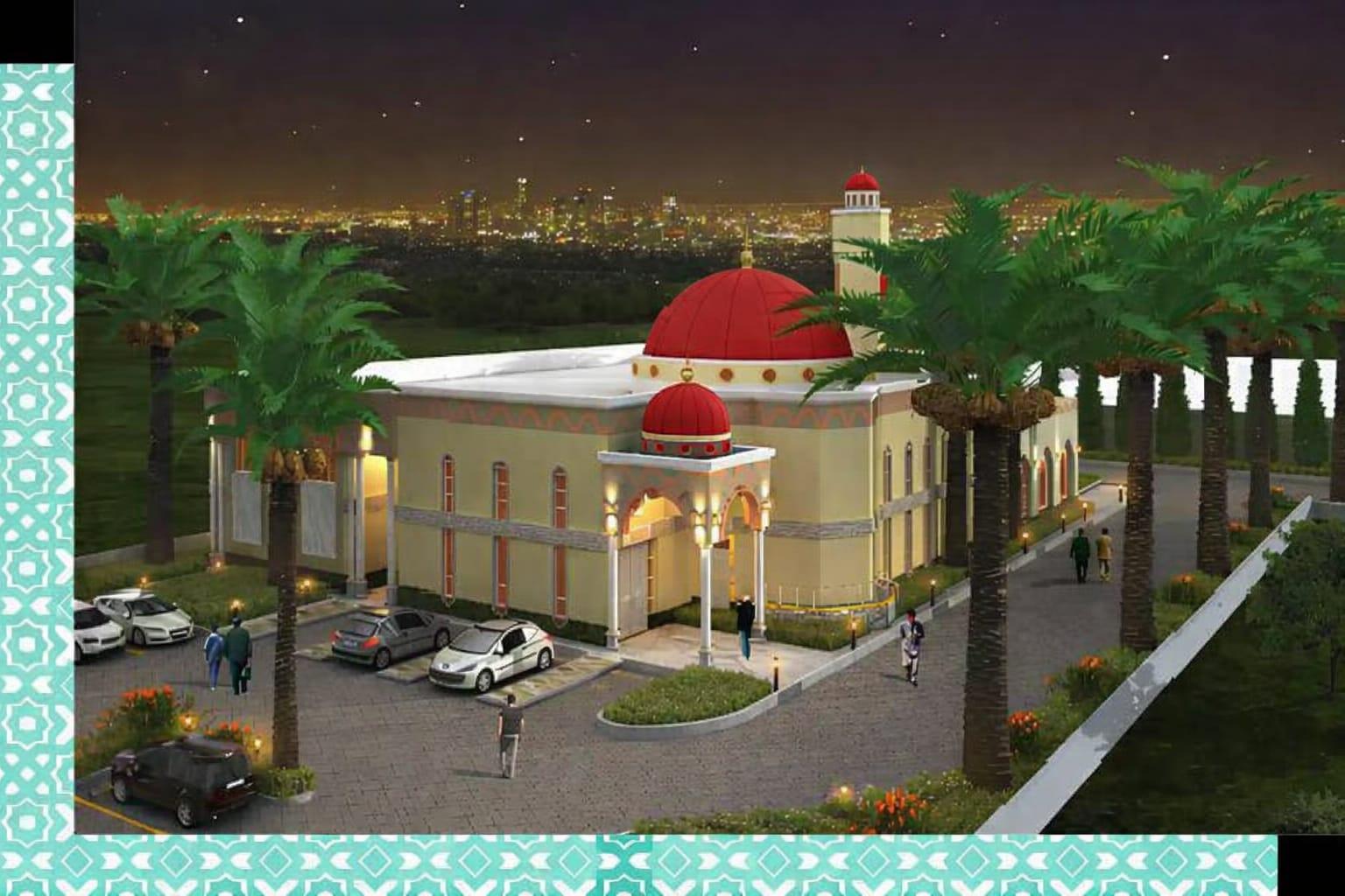 Muslim community mosque