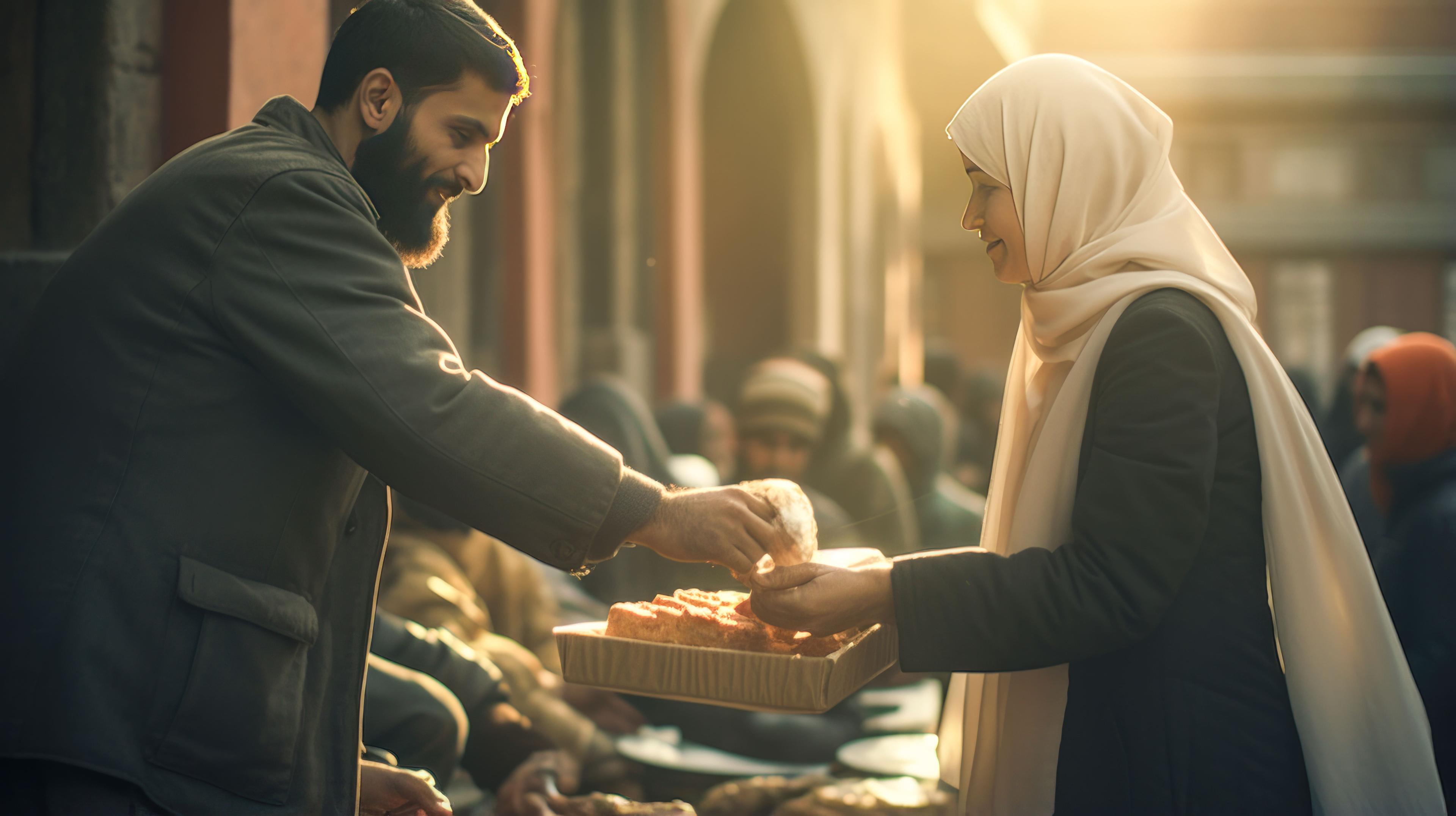 Giving Sadaqah in Islam