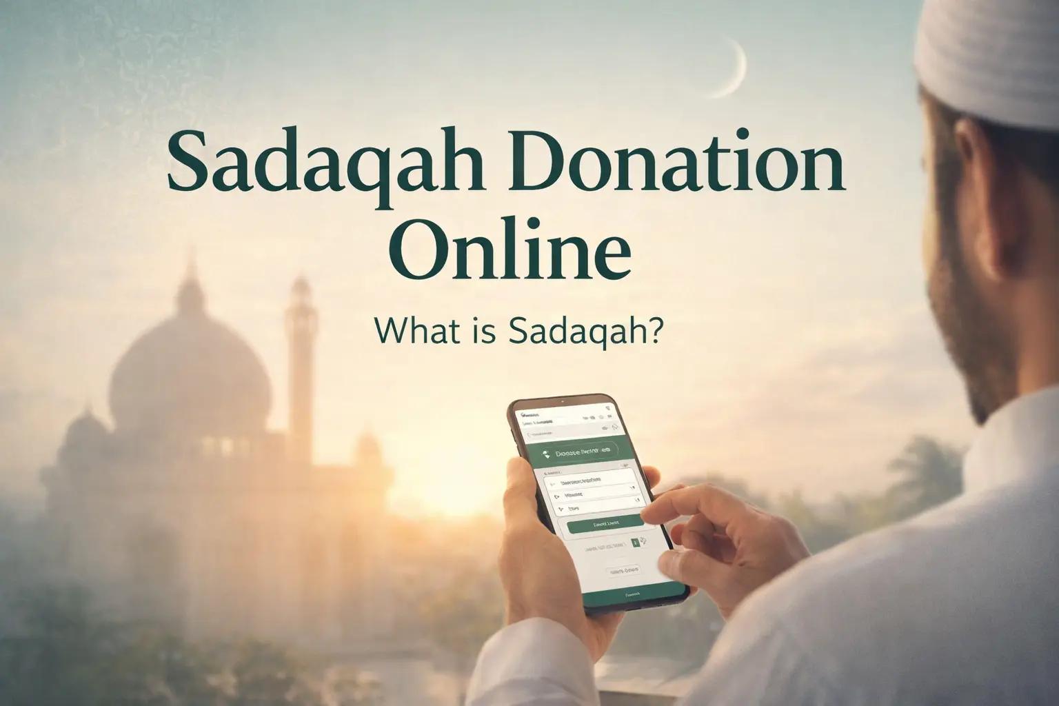 Sadaqah Donation Online